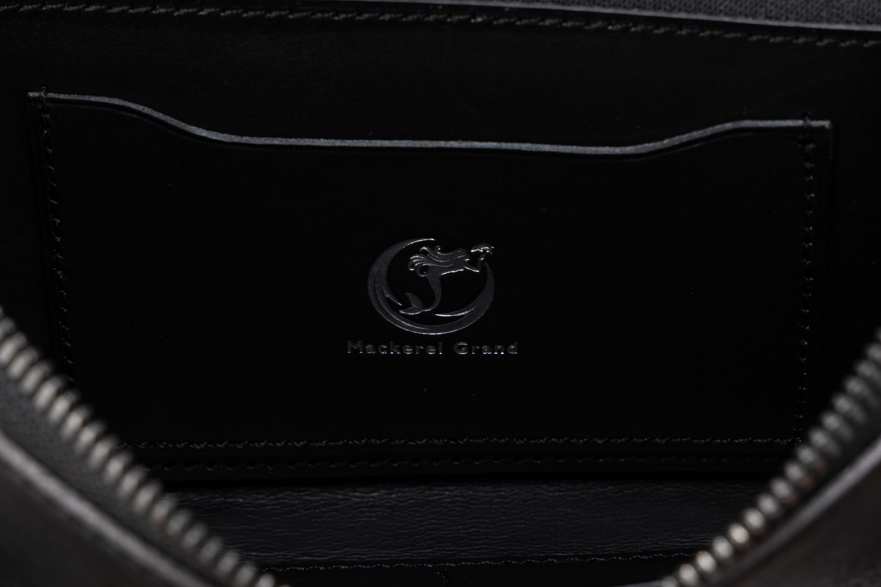 Round Zip Long Wallet(BLK)