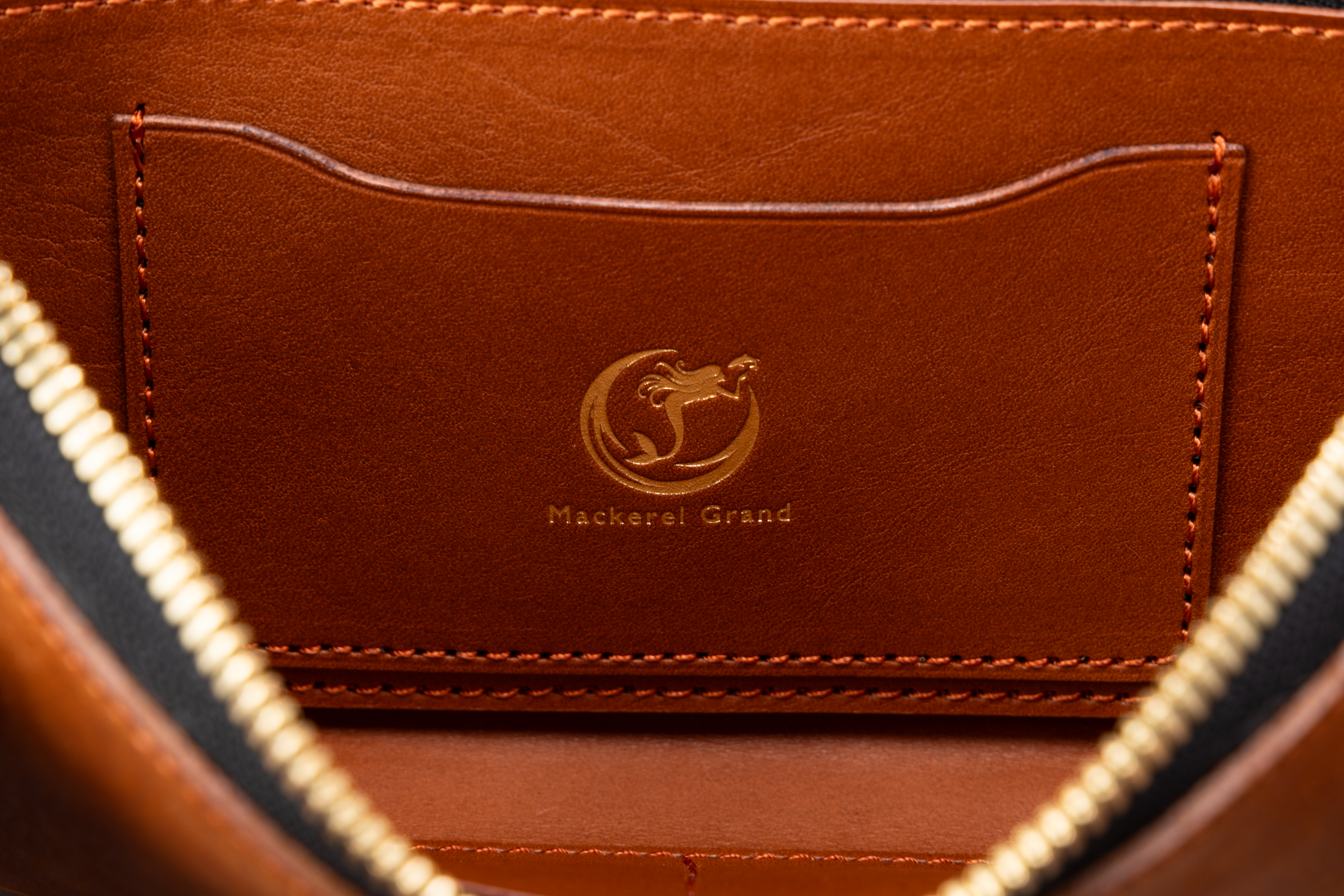 Round Zip Long Wallet(BRN)