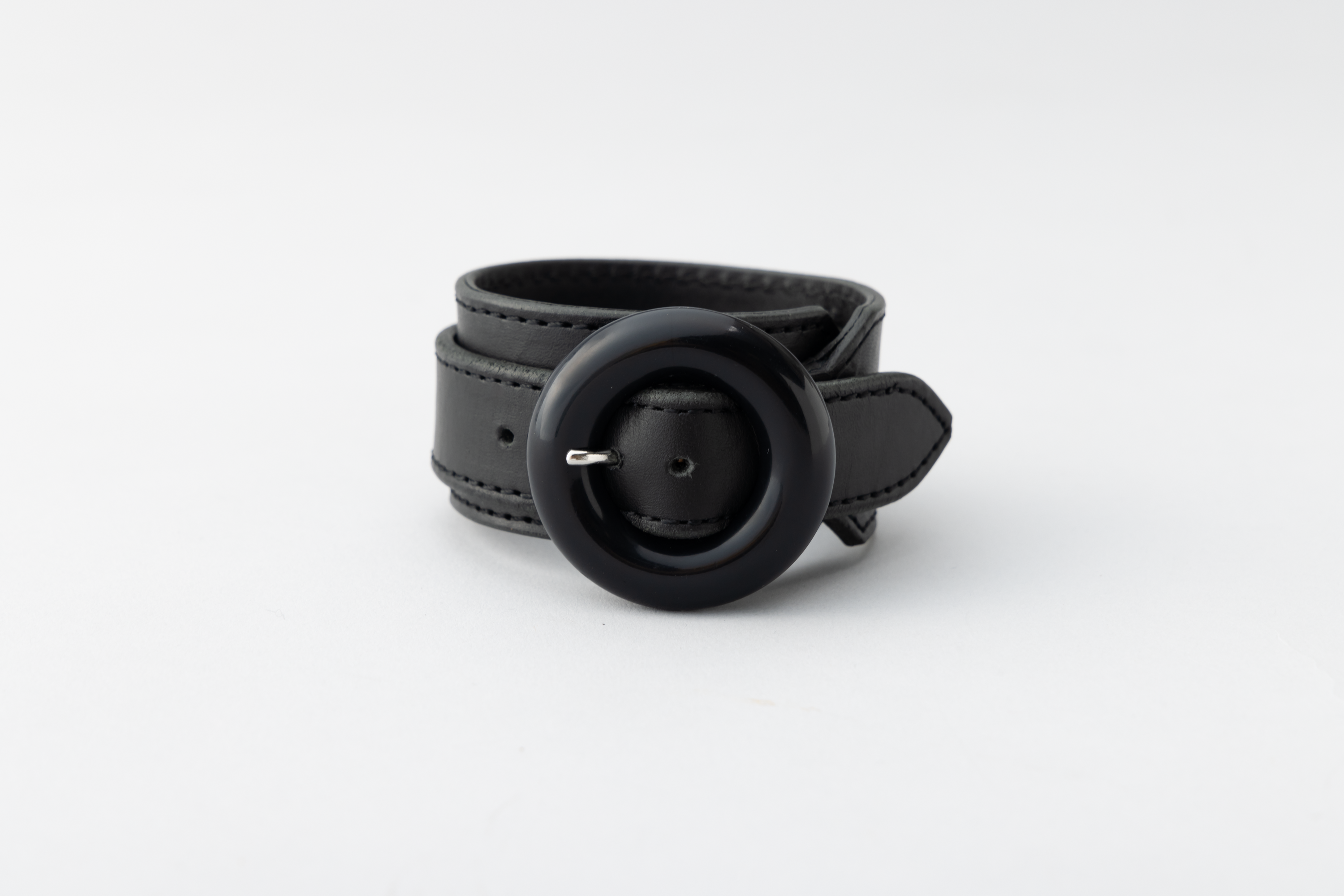 Leather Bracelet 3(BLK)