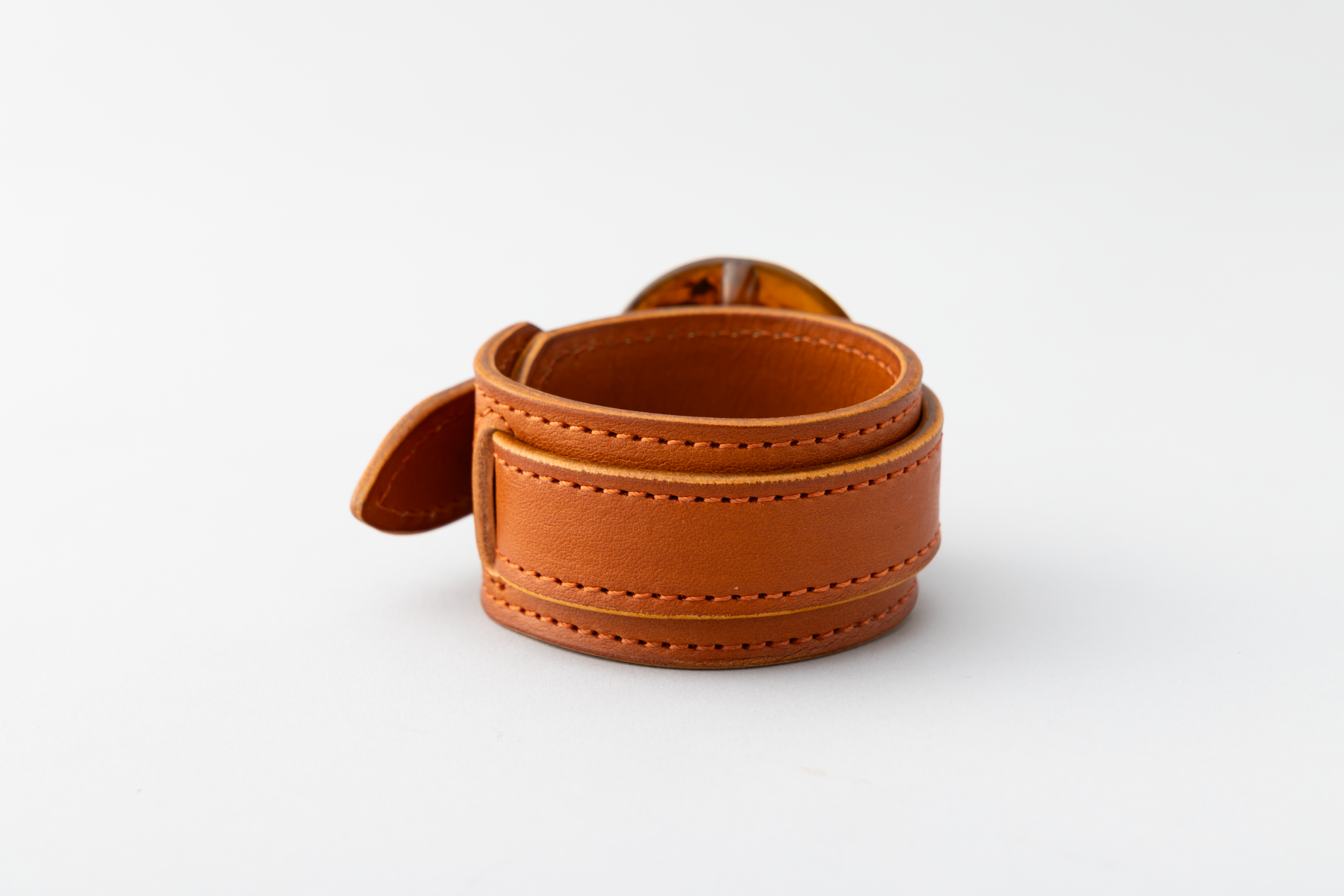 Leather Bracelet 3(BRN)
