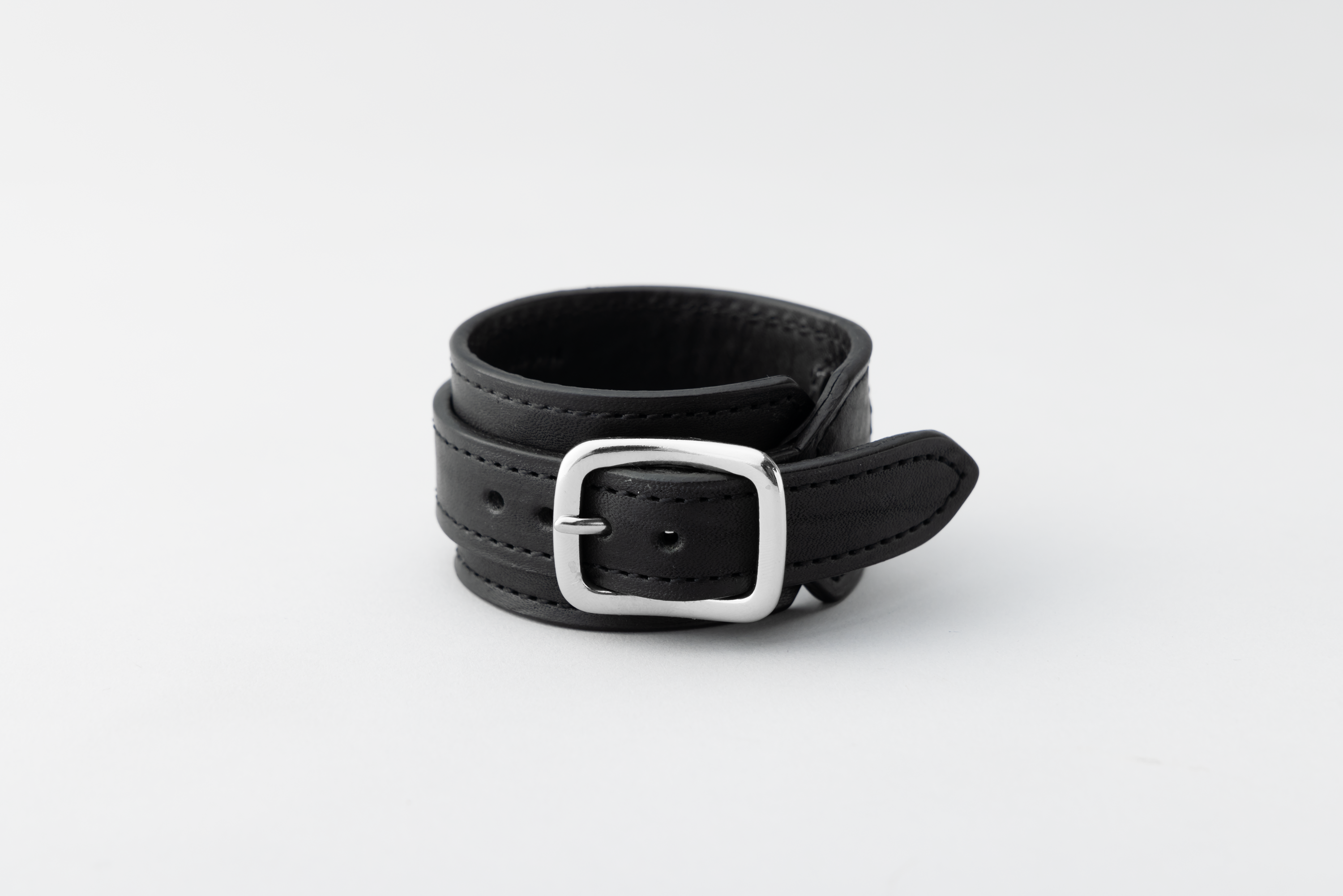 Leather Bracelet 4(BLK)
