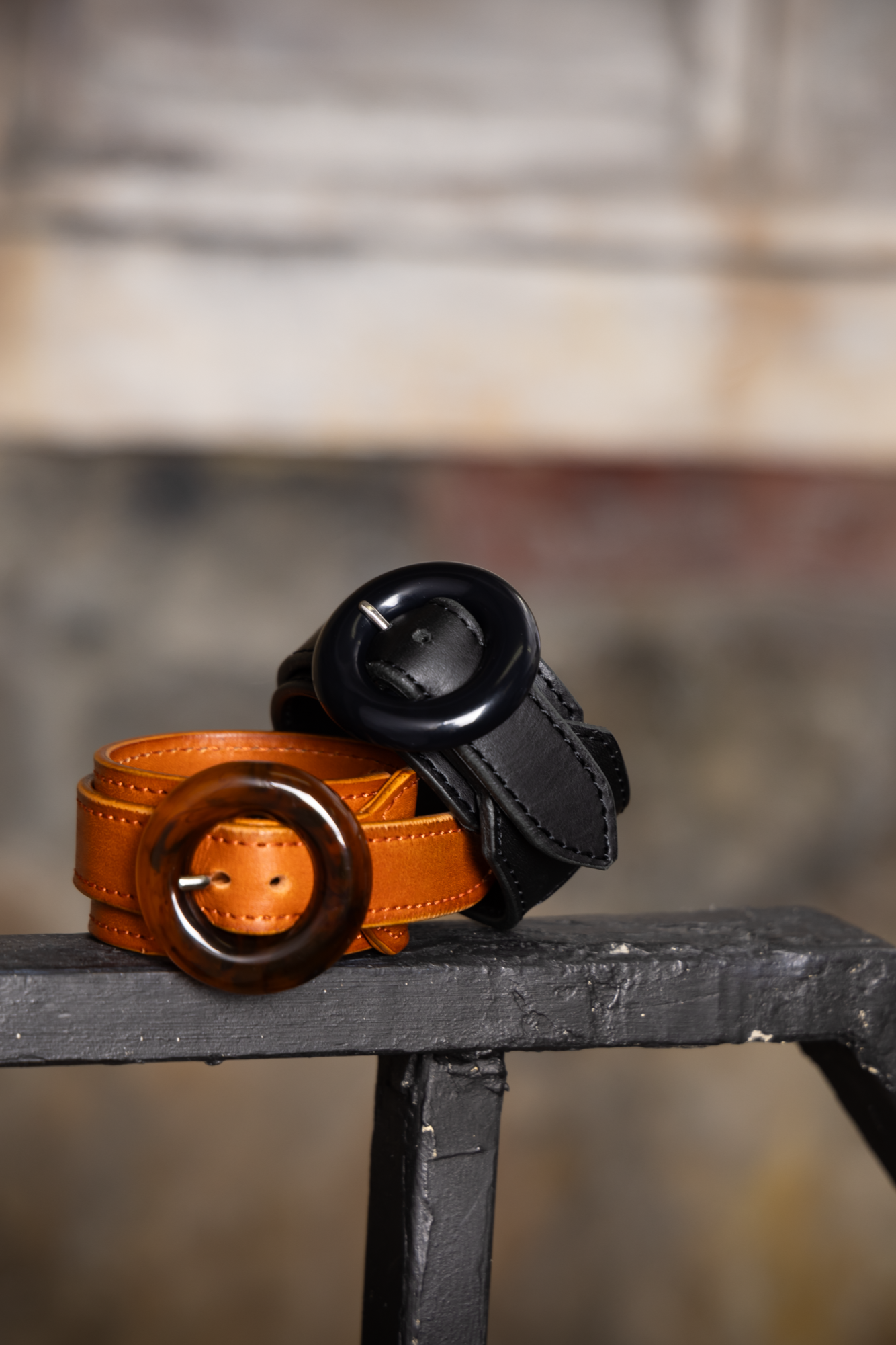 Leather Bracelet 3(BRN)