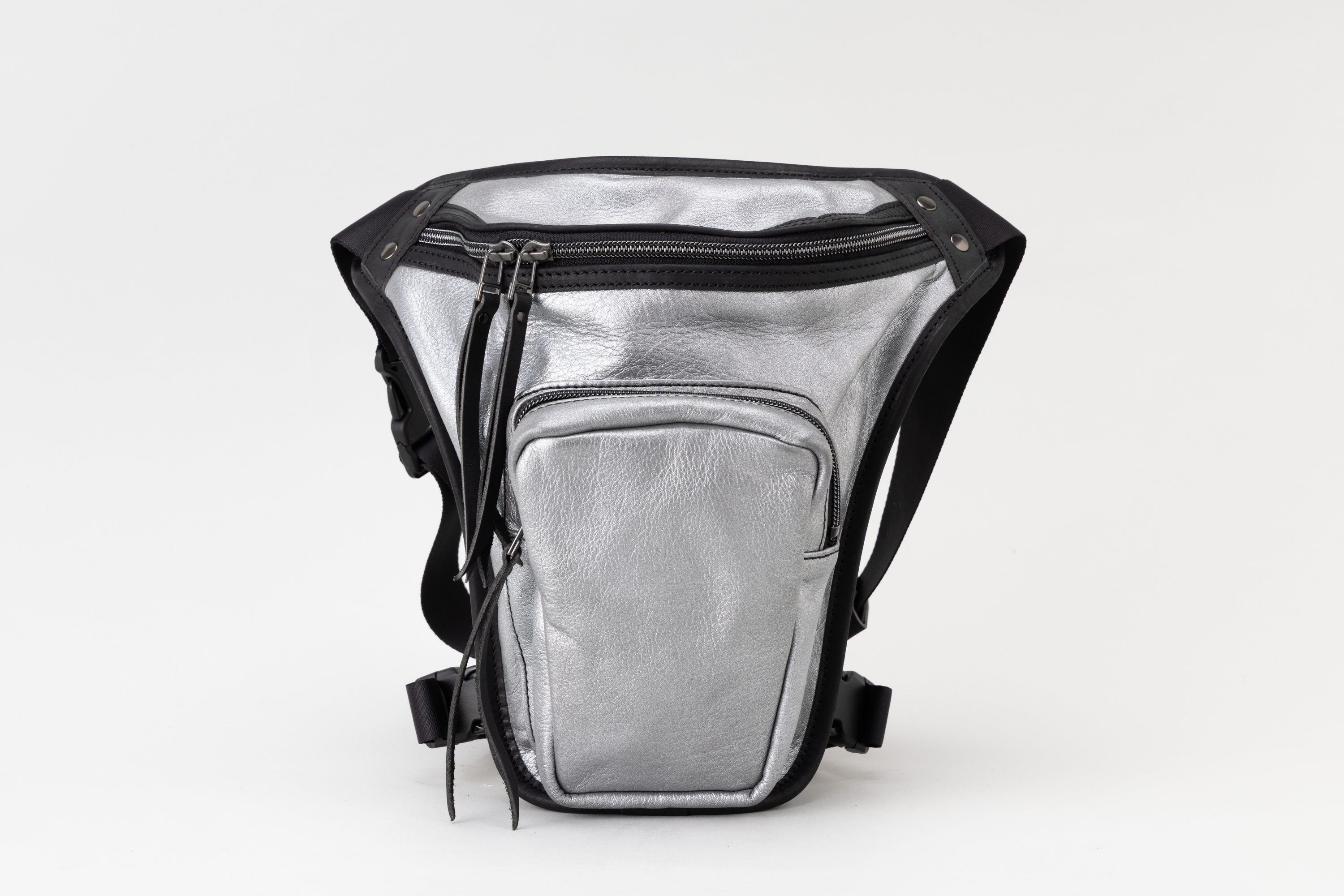 Motorcycle Leg Bag（SMOKE SILVER）